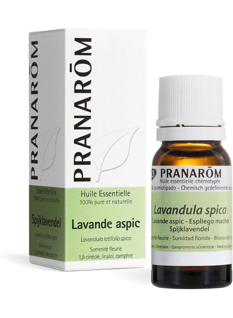 PRANAROM Pranarôm Bio Essential Oil Aspic Lavender (Lavandula latifolia) 10 ml - Image 1
